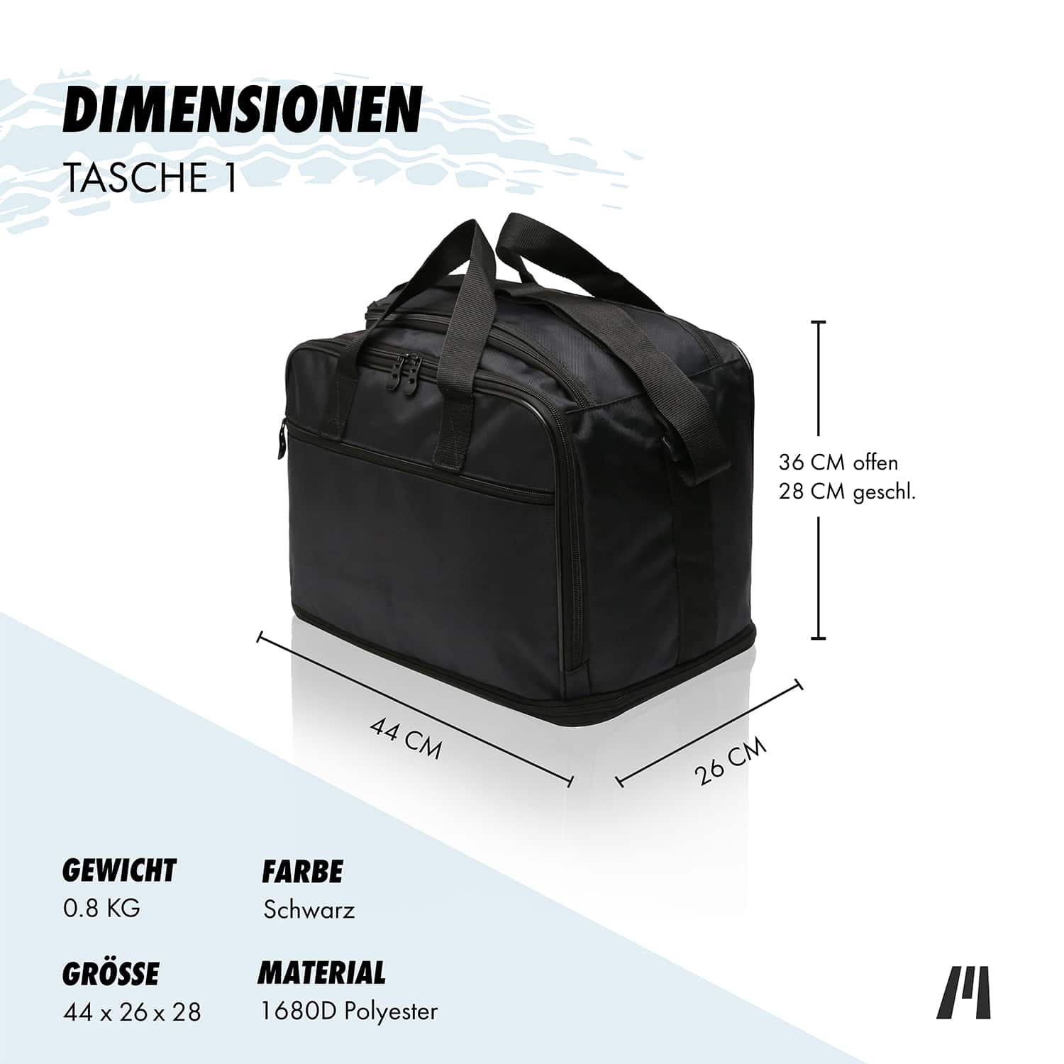 Bolsas interiores para maletas laterales de aluminio BMW GS | BMW F 850 GS  | BMW R 1200 GS | BMW R 1200 GS-LC | BMW R 1250 GS-LC