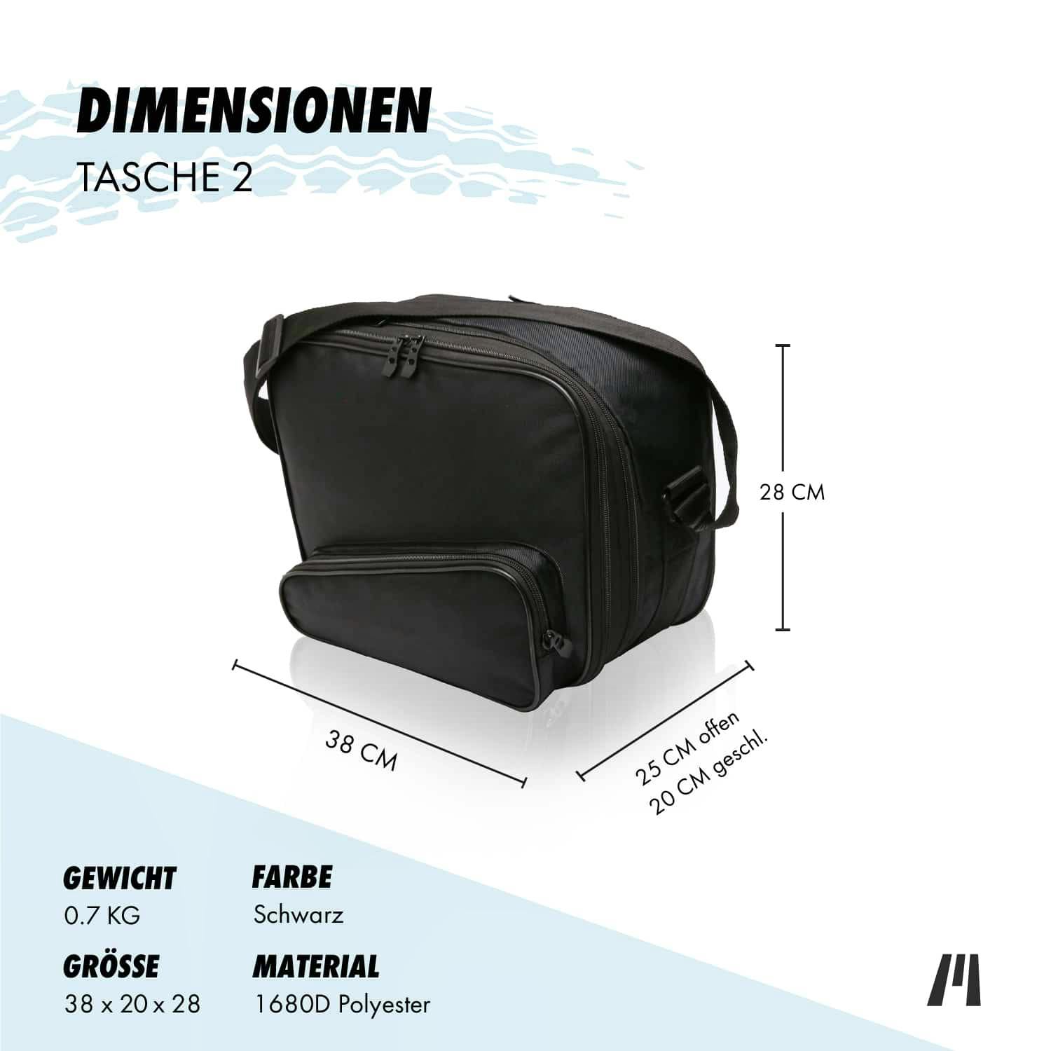 Picture 6 of Inner bags for panniers and top box BMW K1600GT/GTL K1200/1300GT R1200/1250RT
